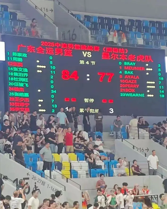 赛后澳洲虎, 中圈致意时
